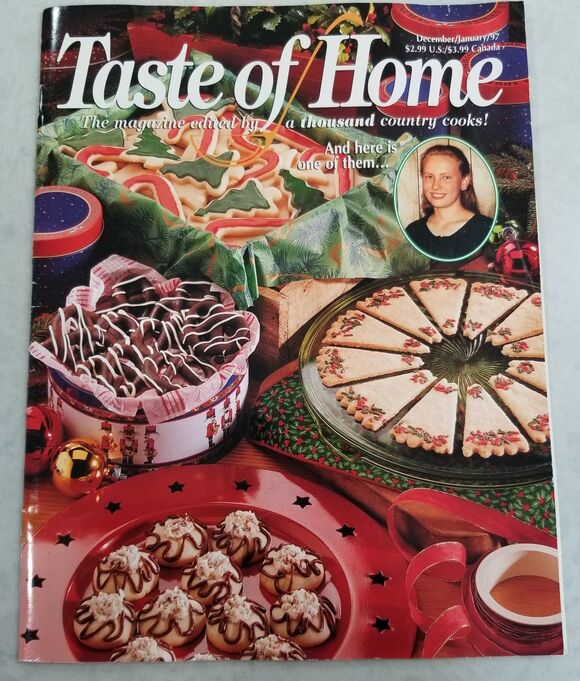 Taste Of Home Other - Taste of Home Magazine Dec/Jan 1997 Holiday Issue Vintage Recipes